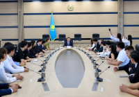 Шымкент қаласы әкімі жанындағы Жастар кеңесінің отырысы өтті