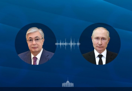 Тоқаев Ресей Федерациясының Президентімен телефон арқылы сөйлесті