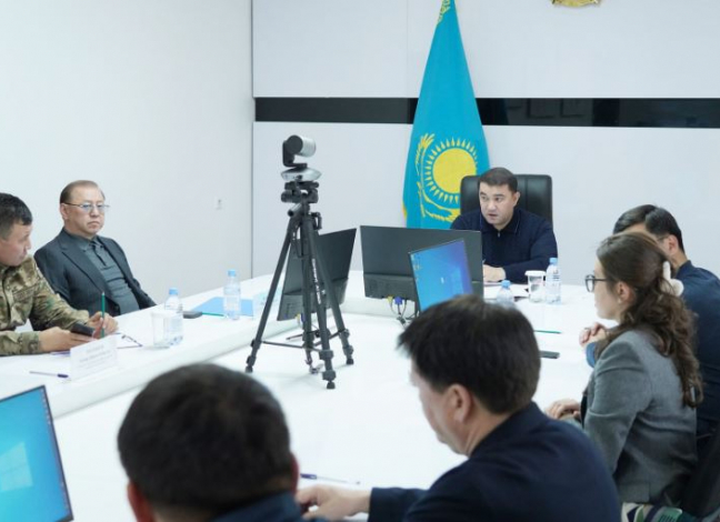 ТҮРКІСТАН ОБЛЫСЫНДАҒЫ ӨРТ: Қанат Бозымбаев Үкіметтік комиссияның отырысын өткізді