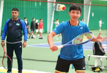 Заңғар Нұрланұлы Түркістанда жасөспірім теннисшілерге шеберлік сабағын өткізді