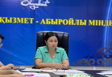 ​Шымкентте жұмыссыздарды тұрақты орындарға орналастыру мәселесі талқыланды