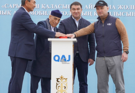 ТҮРКІСТАН: Сарыағаш қаласының айналма жолының құрылысы басталды