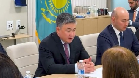 Тимур Сүлейменов АҚШ Сауда палатасының өкілдерімен дөңгелек үстел өткізді