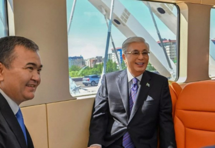 Тоқаев Astana LRT жұмысын іске қосты