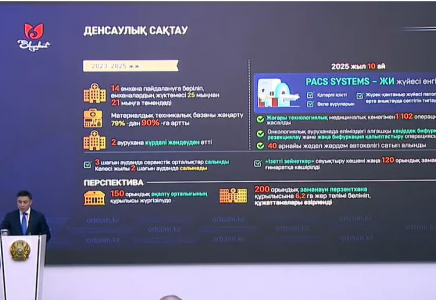 ​В Шымкенте внедряется искусственный интеллект в сферу здравоохранения