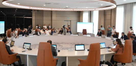 ​«Теңізшевройл» делегациясы Шымкент кәсіпкерлерінің өнімдерімен танысты