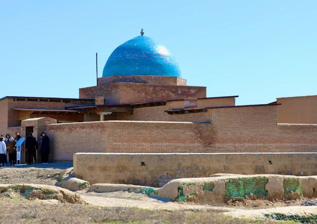 Түркістандағы Хан мешітінің ішкі экспозициясы келушілер назарына ұсынылды