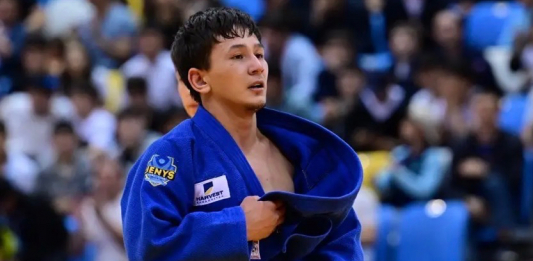 Жас дзюдошы Талғат Орынбасар Grand Slam турнирінде Елдос Сметовті жеңіп, қола жүлдеге ие болды