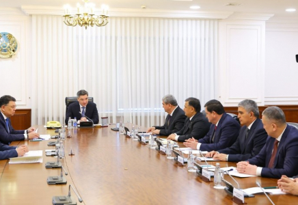 Премьер-министр Халықаралық Аралды құтқару қорының басқарма мүшелерімен кездесті