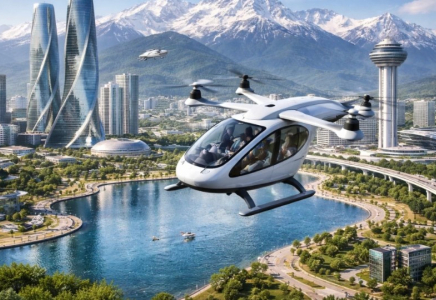 Алатау қаласында жылдамдығы сағатына 350 шақырымға жететін аэротакси іске қосылмақ