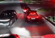 ​Шымкентте жол қозғалысы ережелерін өрескел бұзған автокортеж тоқтатылды