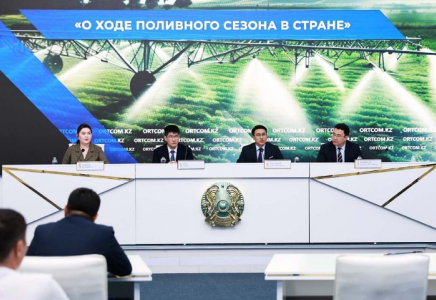Еліміздің 5 оңтүстік өңірінде шаруаларға 2,5 млрд текше метрден астам су берілді