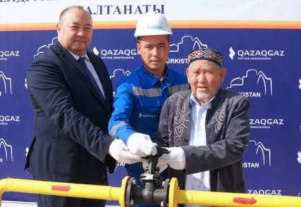 ТҮРКІСТАН: Келес ауданындағы ұшқын ауылына газ берілді ТҮРКІСТАН: Келес ауданындағы ұшқын ауылына газ берілді