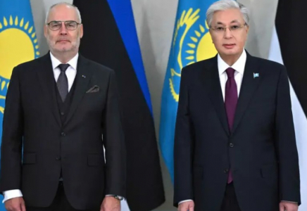 Қазақстан мен Эстония президенттері келіссөз жүргізді