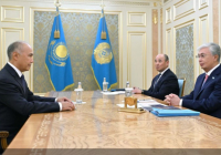 Мемлекет басшысы Кәсіпкерлердің құқығын қорғау жөніндегі уәкіл Қанат Нұровты қабылдады