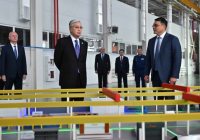 Президент Besqaru зауытымен танысты