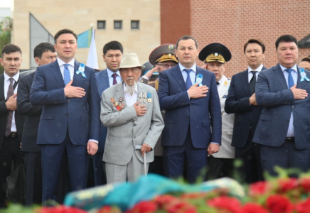 ​ШЫМКЕНТТЕ ЖЕҢІСТІҢ 80 ЖЫЛДЫҒЫНА АРНАЛҒАН САЛТАНАТТЫ ШАРА ӨТІП ЖАТЫР