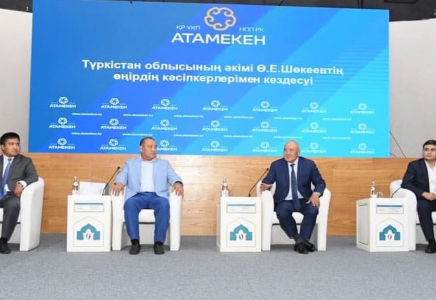 Түркістандық кәсіпкерлерге 90 млрд. теңге көлемінде қолдау көрсетілді