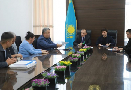 ТҮРКІСТАН: Сарыағашта кәріз жүйесінің құрылысы пысықталды