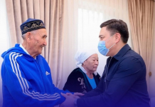 Шымкентте аға буын өкілдеріне құрмет көрсетілді