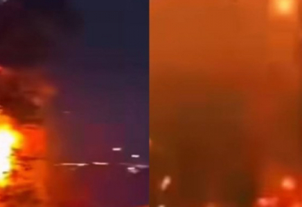 Қытайда дрондар мен отшашулар шоуы өртке ұласты