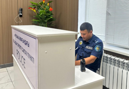ШЫМКЕНТ: медициналық мекемелерде полиция бекеттері ашылды