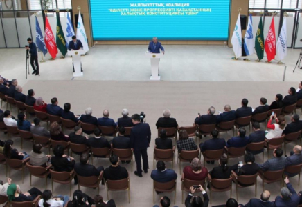 ​ЕЛІМІЗДЕ «Әділетті және Прогрессивті Қазақстанның Халықтық Конституциясы үшін!» КОАЛИЦИЯСЫНЫҢ ӨҢІРЛІК ФИЛИАЛДАРЫ ЖҰМЫСЫН БАСТАДЫ