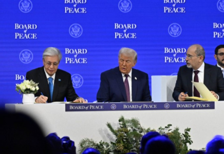 Қасым-Жомарт Тоқаев Бейбітшілік кеңесінің Жарғысына қол қойды