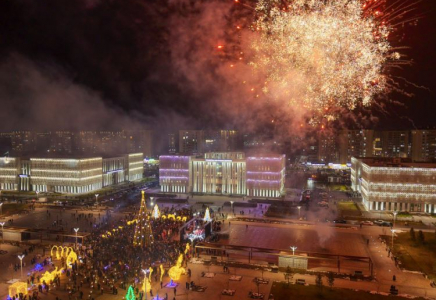 Түркістанда бас шыршаның шамы жағылды