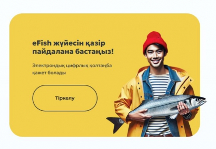 Қазақстанда балық өнімдерінің көлеңкелі айналымы E-fish цифрлық жүйесінің көмегімен қысқартылып жатыр
