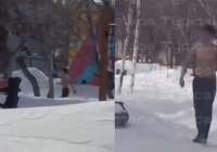 Елордада қолына пышақ ұстап, көше кезген ер адам ұсталды