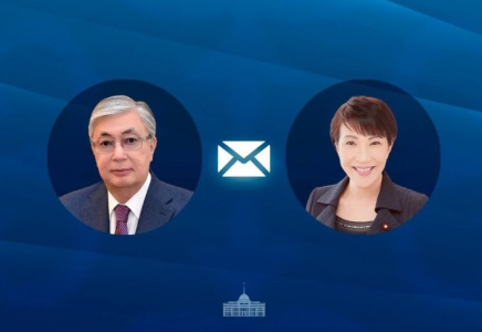 Мемлекет басшысы Жапония Премьер-министріне құттықтау жеделхатын жолдады