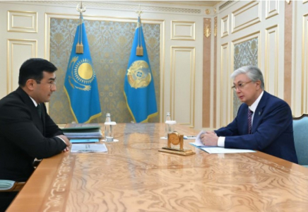 Президент «Бәйтерек» холдингінің басқарма төрағасы Рустам Қарағойшинді қабылдады