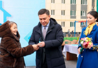 ШЫМКЕНТ: Асар-2 шағынауданында тағы 23 отбасы жаңа пәтерлерге ие болды