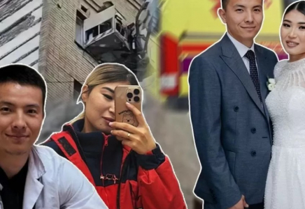 Астанада тұрғын үй қасбеті құлап кетті: Зардап шеккен фельдшердің жағдайы өте ауыр