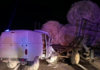 ​Павлодарда УАЗ көлігі трактор тіркемесімен соқтығысып, жолаушы көз жұмды