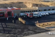 Түркістанда кәсіпкерлердің қолдауымен өрт сөндіру бекеті ашылды