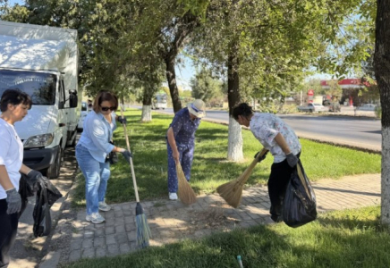 ​Шымкентте «Таза Қазақстан» акциясы аясында жалпықалалық сенбілік өтті