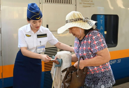 Тағы бір пойызда әйелдер вагоны іске қосылады