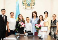 Аида Балаева халықаралық музыкалық байқаулардың жүлдегерлерін құттықтады