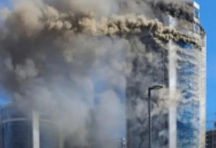 Астанада тұрғын үйдің 26-қабатынан өрт шықты