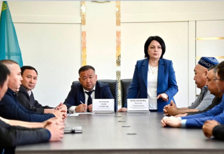 ТҮРКІСТАН: Еңбекті қорғау жүйесіндегі мәселелер талқыланды