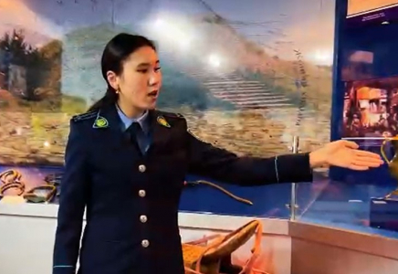 ​Шымкентте полицейлер жас сақшылар үшін экскурсия ұйымдастырды