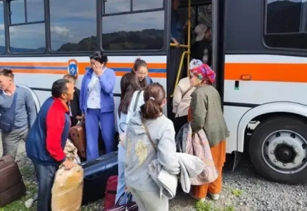 Астанадан Моңғолияға бара жатқан автобус өртеніп кетті: қазақстандықтар зардап шекті ме
