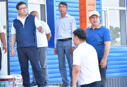 ТҮРКІСТАН: Мектептерді жөндеу жұмыстары жіті бақылауда