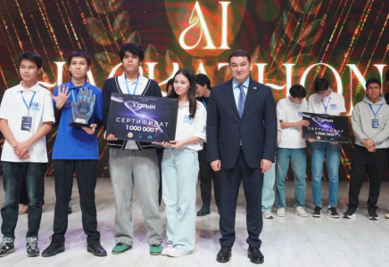 Түркістанда өңіраралық AI Хакатон жеңімпаздары анықталды