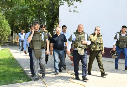 Арыстағы өрт толықтай сөндірілді