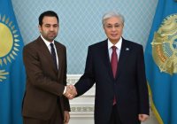 Мемлекет басшысы Мұхаммед Әбделсаламмен кездесті