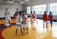 Түркістан қаласында жаңа спорт кешені пайдалануға берілді Түркістан қаласында жаңа спорт кешені пайдалануға берілді