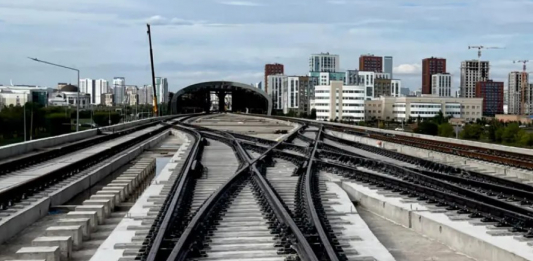 Астанада LRT құрылысының маңызды кезеңі аяқталды
